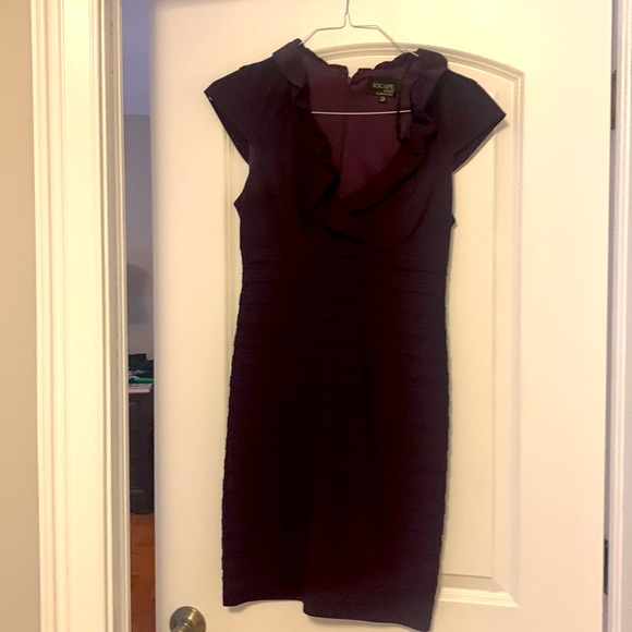 Woman’s Dress -eggplant - Picture 1 of 3